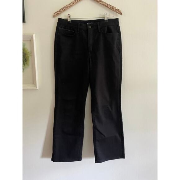 ATHLETA Black Flex Kick Flare Jeans Size 10 - Picture 3 of 12